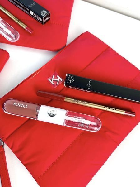 Подарунковий набір Kiko Milano Snow-Kissed Holiday My Perfect Combo Lips Gift Set 01 Cinnamon star 000374 фото