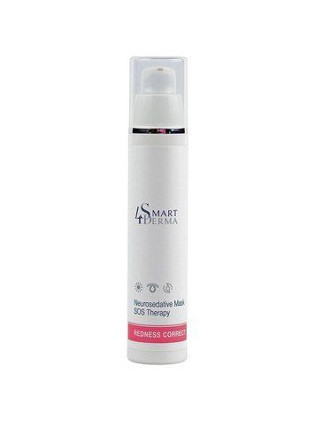 Нейроседативна заспокійлива маска SOS-терапія Smart4Derma  Redness Correct Neurosedative Mask SOS Therapy 000280 фото