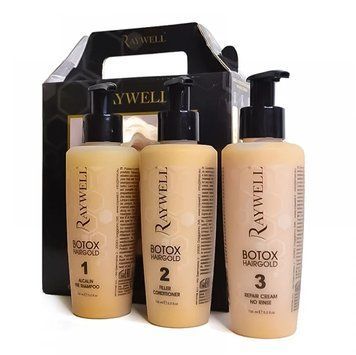 Міні-набір для наповнення та зволоження Raywell Boto Hair Gold 24k 000247 фото