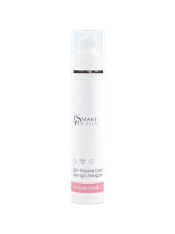 Зміцнюючий нічний крем для чутливої та куперозної шкіри Smart4Derma Redness Correct CALM RELAXING CREAM OVERNIGHT STRENGTHEN 000284 фото