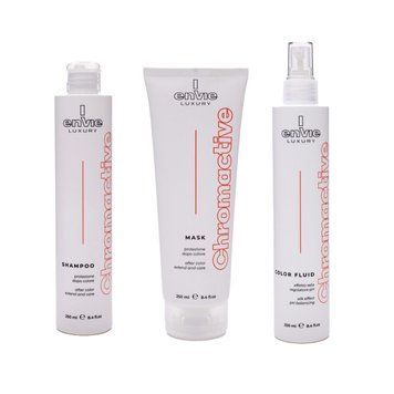 Набір для догляду за фарбованим волоссям Envie Luxury Chromactive, 3х250мл. 000108 фото
