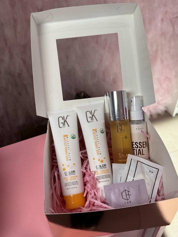 Подарунковий Набір для догляду за фарбованим волоссям GK Hair Color Protection 000339 фото