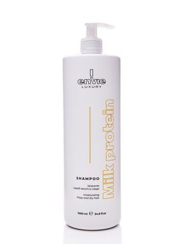 Шампунь для сухого та кучерявого волосся ENVIE LUXURY MILK з молочними протеїнами 000012 фото