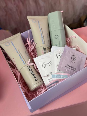 Подарунковий набір DAVROE Volume Senses Set &mdash; Максимальний Об'єм, Густота та Термозахист 000344 фото