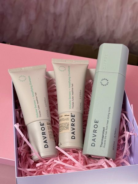 Подарунковий набір DAVROE Volume Senses Set &mdash; Максимальний Об'єм, Густота та Термозахист 000344 фото