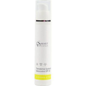 Трансдермальний санблок СПФ 30 Smart4Derma Acne Derm Active Transdermal Sunblock Sebocontrol Cream SPF 30  000262 фото