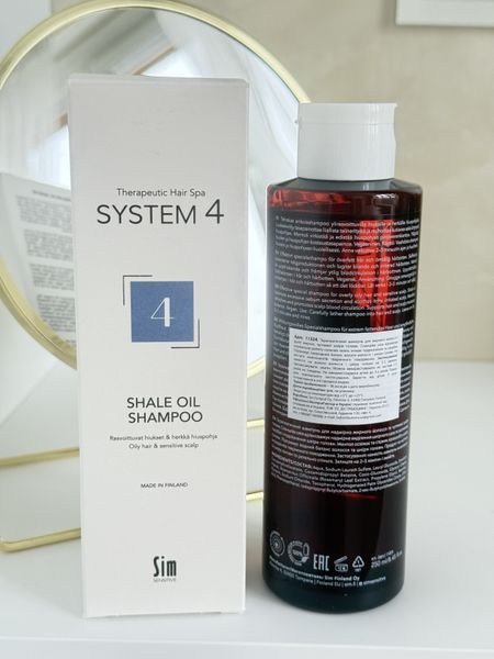 Шампунь Sim Sensitive System 4 №4 Shale Oil Shampoo для жирної і чутливої шкіри голови 000323 фото