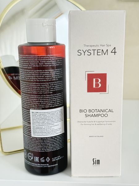 Біо ботанічний шампунь проти випадіння волосся Sim Sensitive System 4 Bio Botanical Shampoo 000324 фото