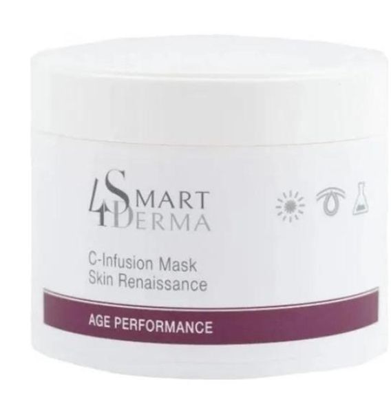 Заповнюча маска-біоміметик з вітаміном Smart4Derma Age Performance C-INFUSION MASK SKIN RENAISSANCE 000275 фото